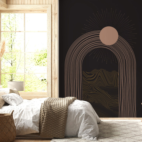 Papier peint panoramique - Paysage Boho