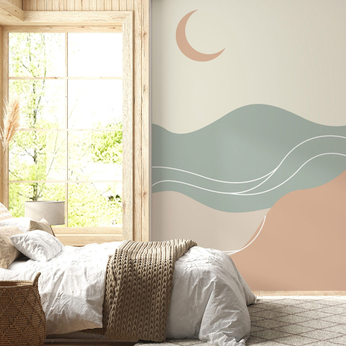 Papier peint panoramique - Paysage Boho