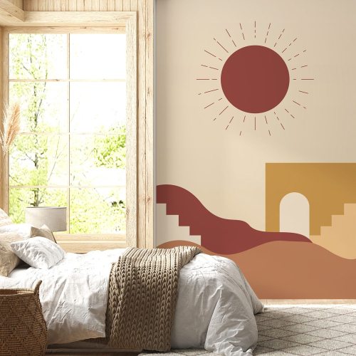 Papier peint panoramique - Paysage Boho