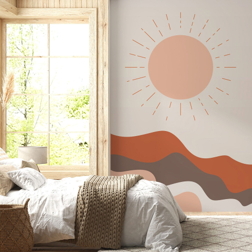 Papier peint panoramique - Paysage Boho