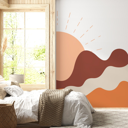 Papier peint panoramique - Paysage Boho