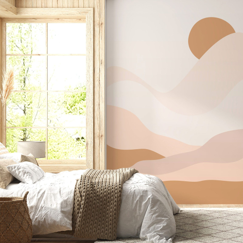 Papier peint panoramique - Paysage Boho