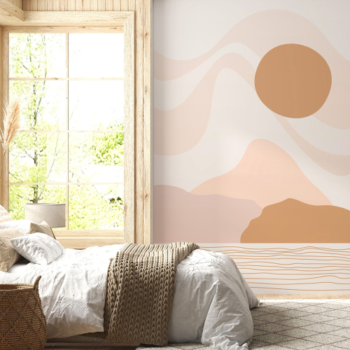 Papier peint panoramique - Paysage Boho