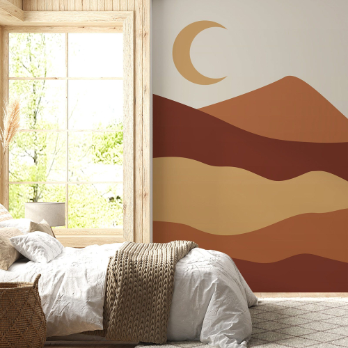 Papier peint panoramique - Paysage Boho