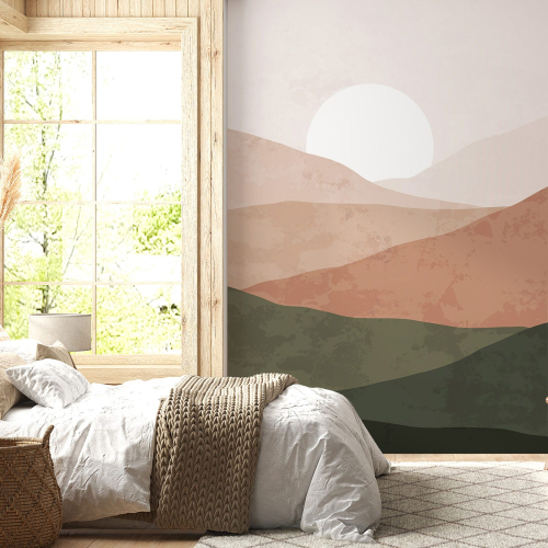 Papier peint panoramique - Paysage Boho