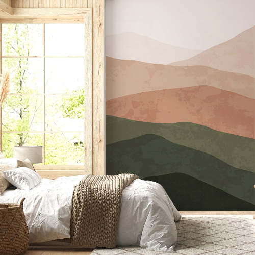 Papier peint panoramique - Paysage Boho