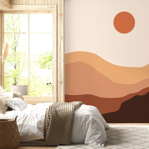 Papier peint panoramique - Paysage Boho