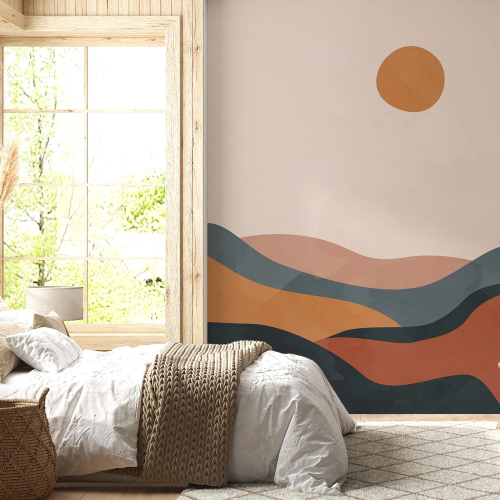 Papier peint panoramique - Paysage Boho