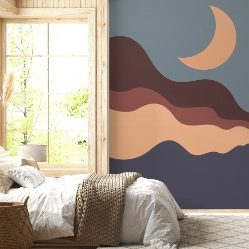 Papier peint panoramique - Paysage Boho