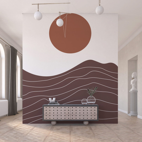 Papier peint panoramique - Paysage Boho