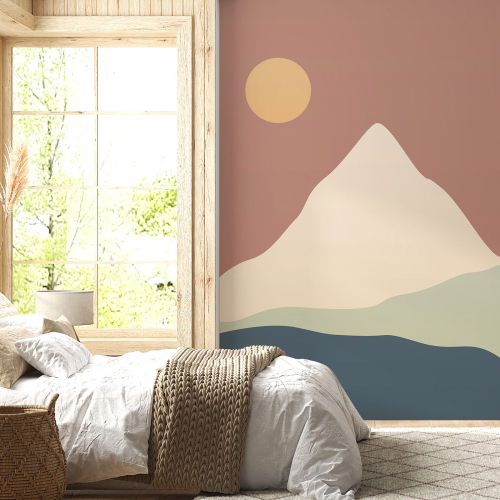 Papier peint panoramique - Paysage Boho