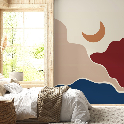 Papier peint panoramique - Paysage Boho