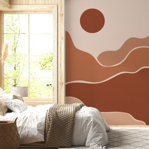 Papier peint panoramique - Paysage Boho