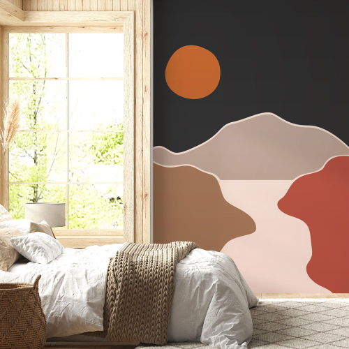 Papier peint panoramique - Paysage Boho