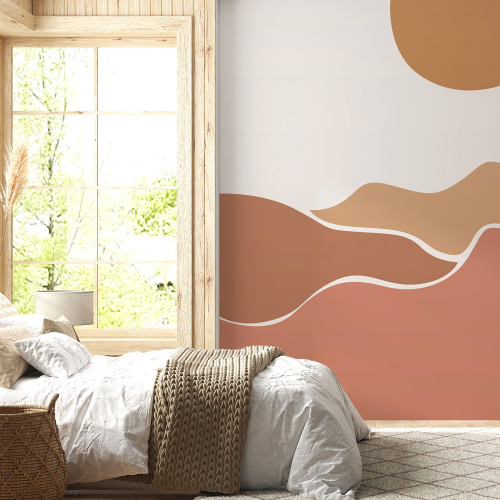 Papier peint panoramique - Paysage Boho