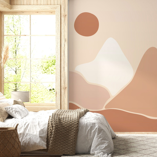 Papier peint panoramique - Paysage Boho