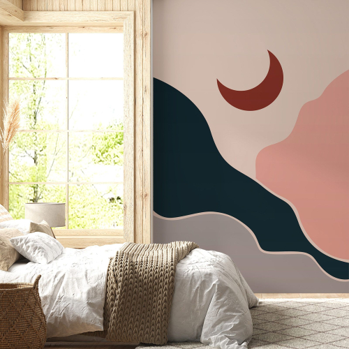 Papier peint panoramique - Paysage Boho