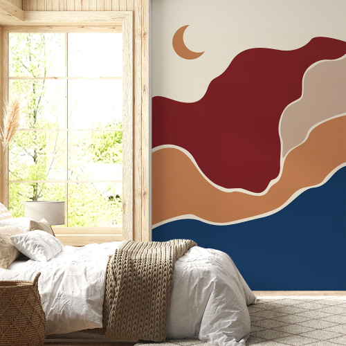 Papier peint panoramique - Paysage Boho