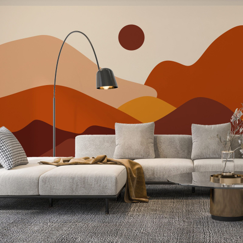 Papier peint panoramique - Paysage Boho