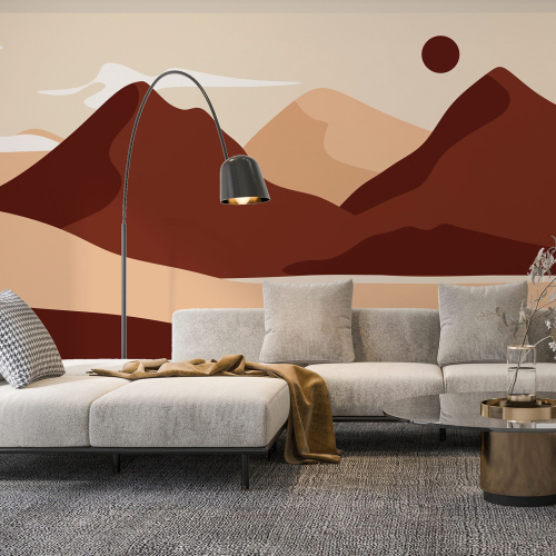 Papier peint panoramique - Paysage Boho