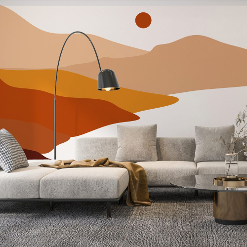 Papier peint panoramique - Paysage Boho