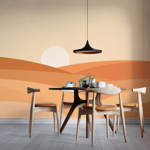 Papier peint panoramique - Paysage Boho