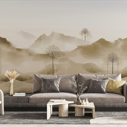 Papier peint panoramique - Paysage Boho
