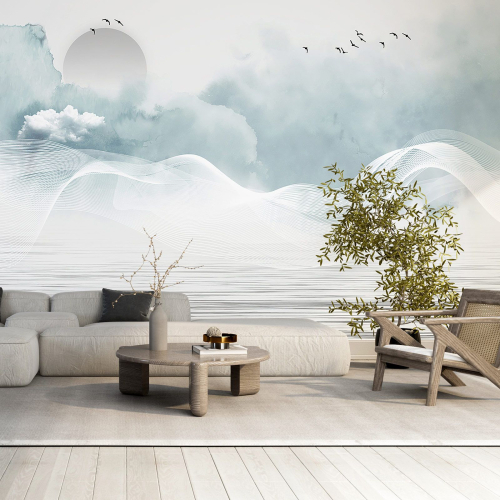 Papier peint panoramique - Paysage Boho