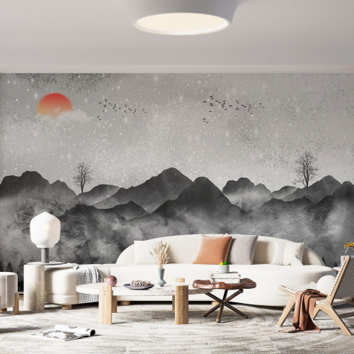 Papier peint panoramique - Paysage Boho