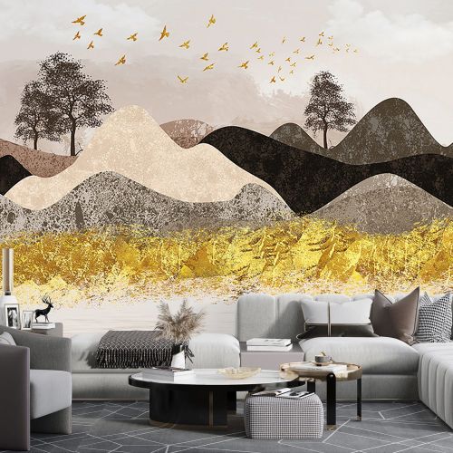 Papier peint panoramique - Paysage Boho