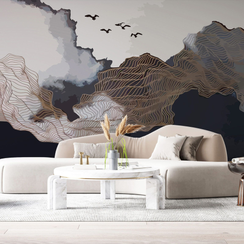 Papier peint panoramique - Paysage Design