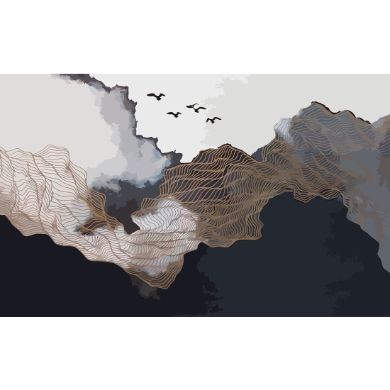 Papier peint panoramique - Paysage Design