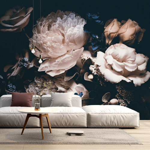 Papier peint panoramique - Pivoines