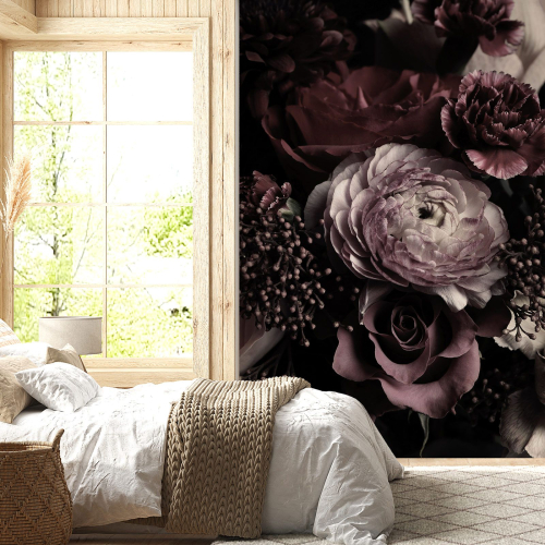 Papier peint panoramique - Pivoines