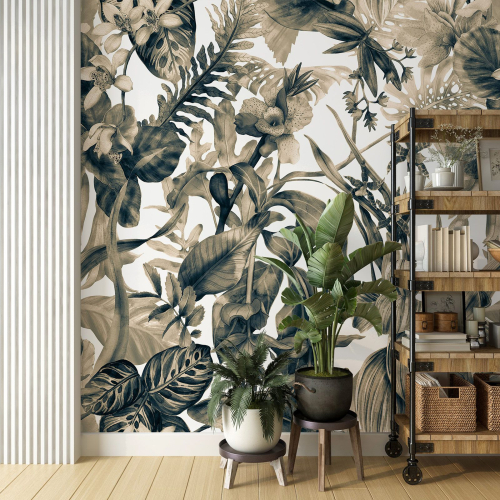 Papier peint panoramique - Plantes tropicales