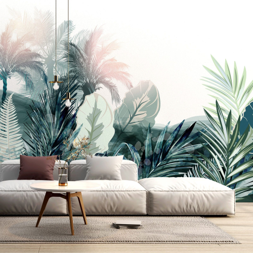 Papier peint panoramique - Plantes tropicales