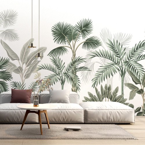 Papier peint panoramique - Plantes tropicales
