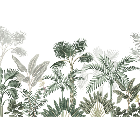 Papier peint panoramique - Plantes tropicales