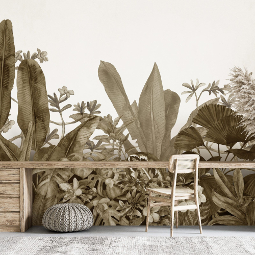 Papier peint panoramique - Plantes tropicales