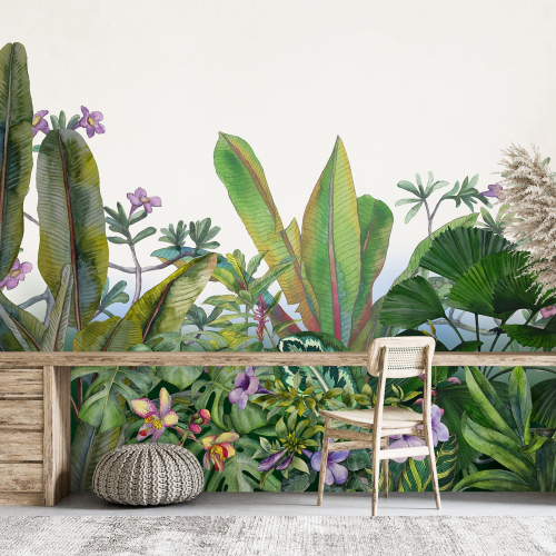 Papier peint panoramique - Plantes tropicales