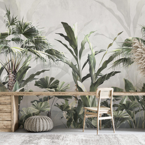 Papier peint panoramique - Plantes tropicales