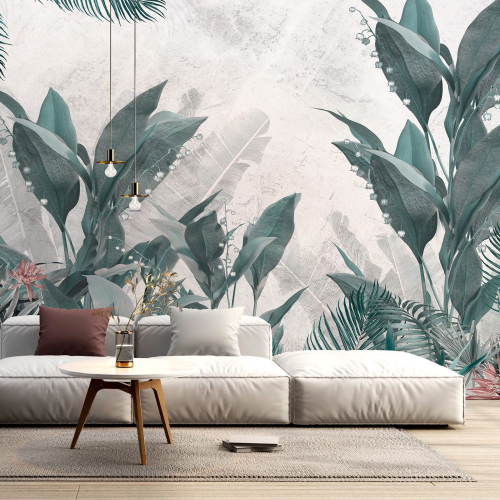 Papier peint panoramique - Plantes tropicales