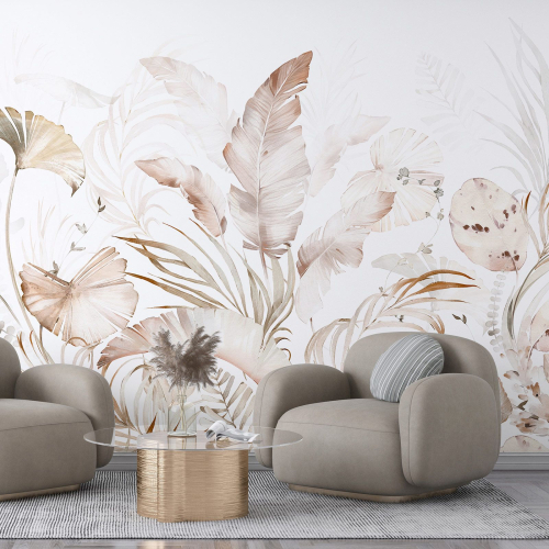 Papier peint panoramique - Plantes tropicales