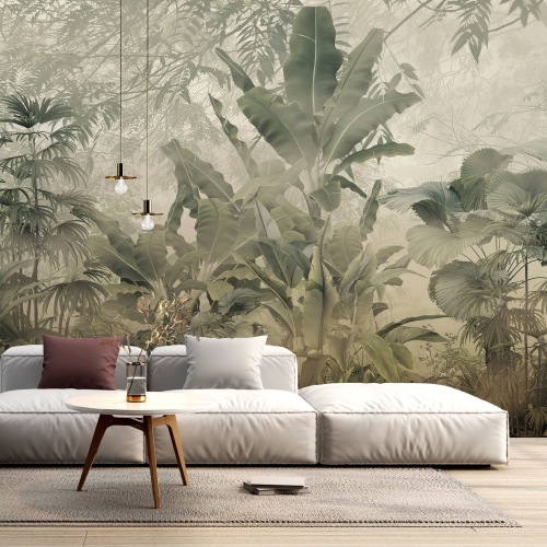 Papier peint panoramique - Plantes tropicales