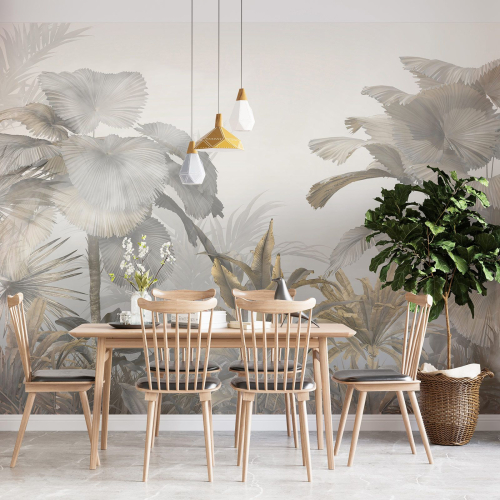 Papier peint panoramique - Plantes tropicales