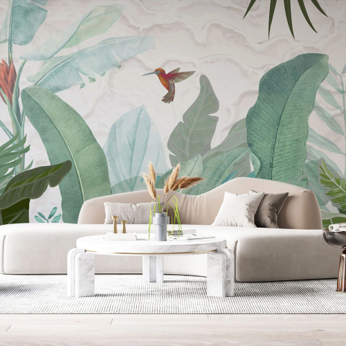 Papier peint panoramique - Plantes tropicales