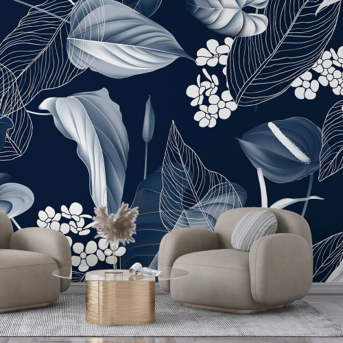 Papier peint panoramique - Plantes tropicales