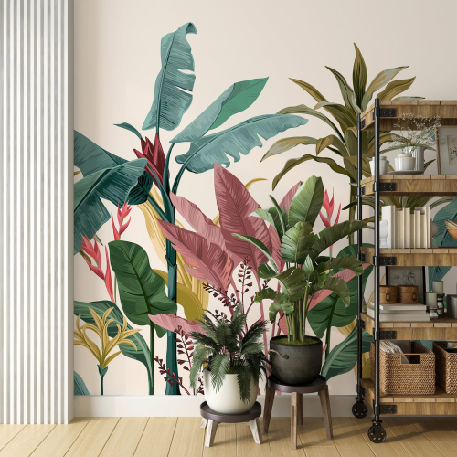 Papier peint panoramique - Plantes tropicales