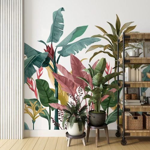 Papier peint panoramique - Plantes tropicales