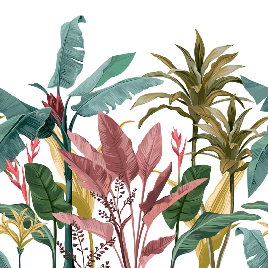 Papier peint panoramique - Plantes tropicales